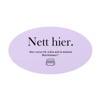 Nett hier Hotelzimmer